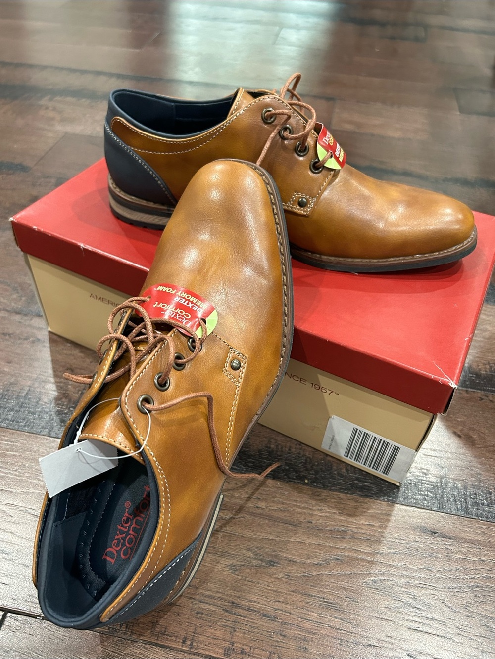 Men’s Two Tone Dress Oxfords